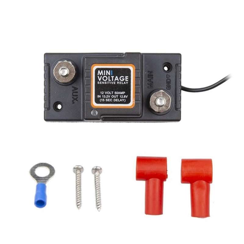 12V VSR Voltage Sensitive Relay Car Intelligent Dual Battery Controller Isolator Car Battery Relay f