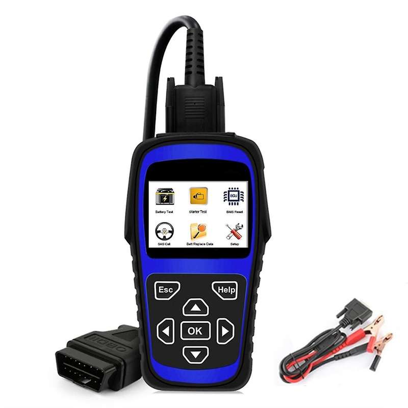12V/24V Battery Tester Battery Registration BMS Reset Scanner 100-2000 for Car Heavy Duty Truck and