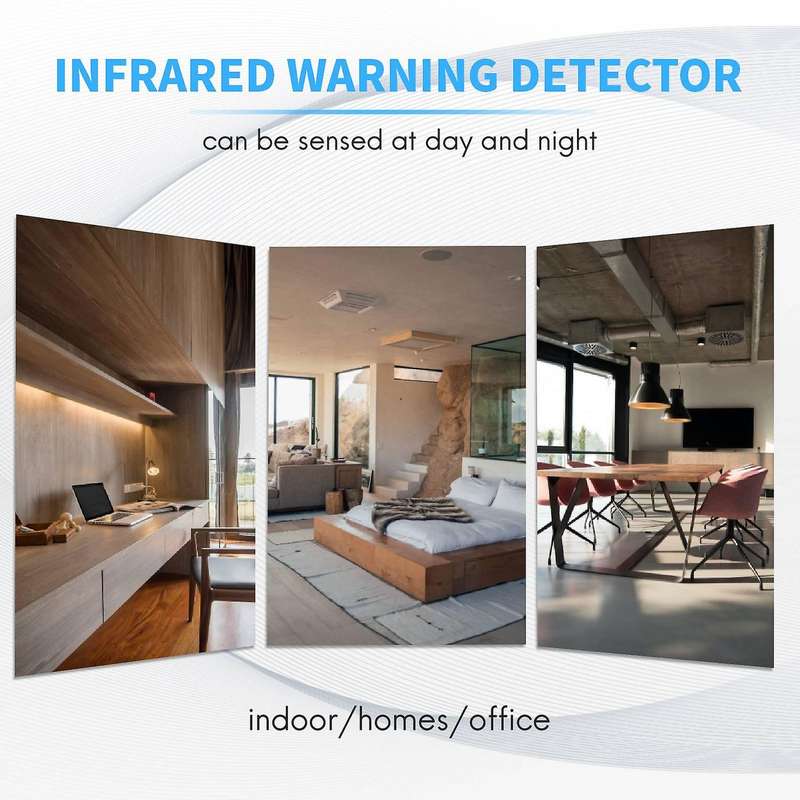 12V Wired Dual PIR Motion Sensor Infrared Probe Burglar Alarm Detector Home Security System