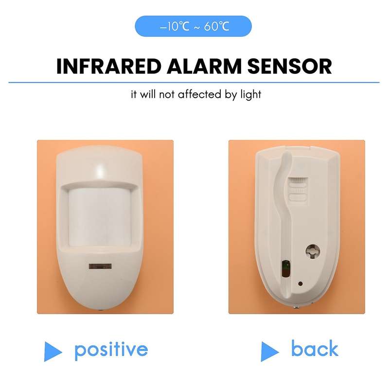 12V Wired Dual PIR Motion Sensor Infrared Probe Burglar Alarm Detector Home Security System