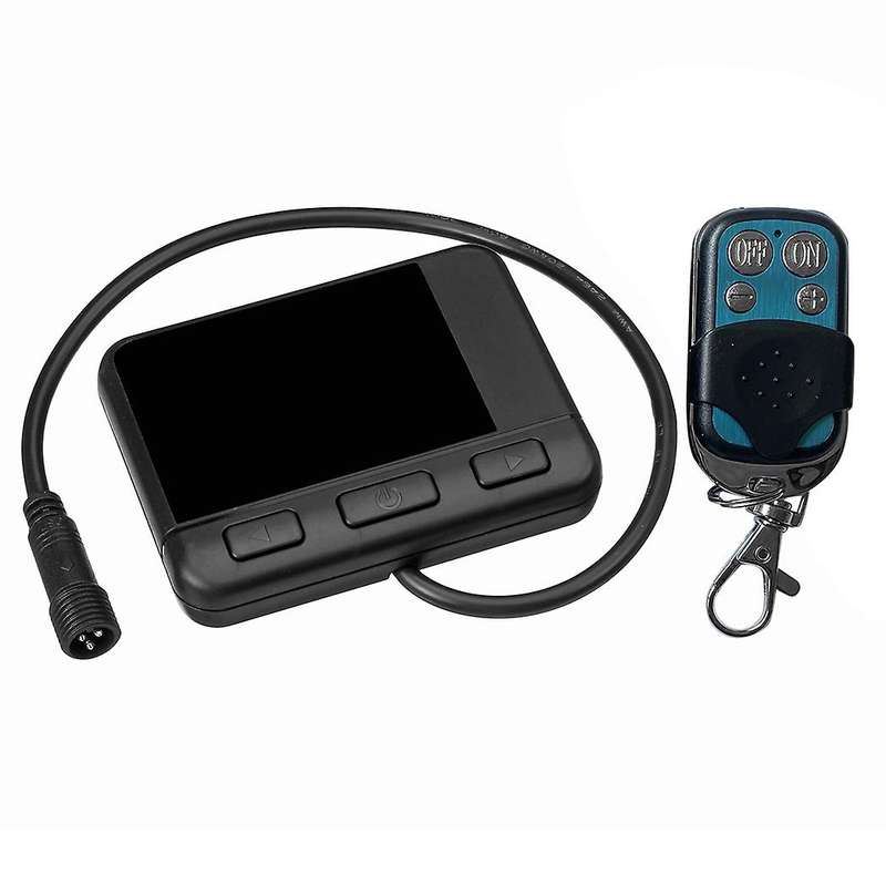 12V/24V LCD Monitor Switch Remote Control for Car Track Crude oil Air Heater Parking Heater Car Heat