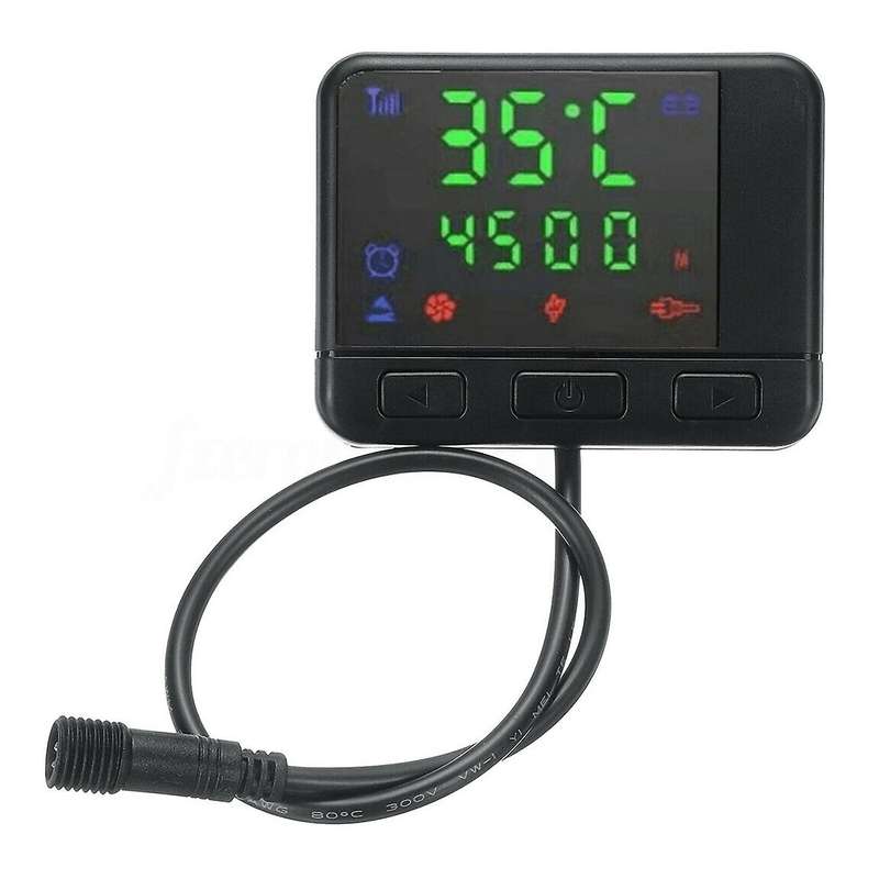 12V/24V LCD Monitor Switch Remote Control for Car Track Crude oil Air Heater Parking Heater Car Heat