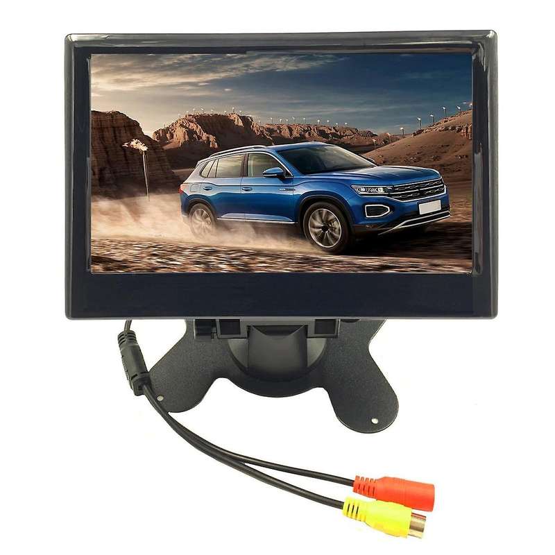 12v-24v 7 Inch Tft Lcd Color Hd Monitor for Car Cctv Reverse Rear View Backup Camera Car Electronic