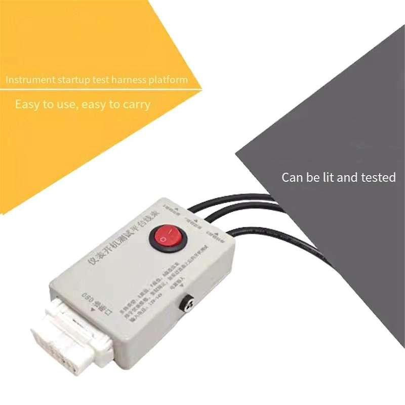 12V-14V Car Cluster Power Cable Dashboard Test Cable Cluster Repair Platform for E F G Chassis Clust
