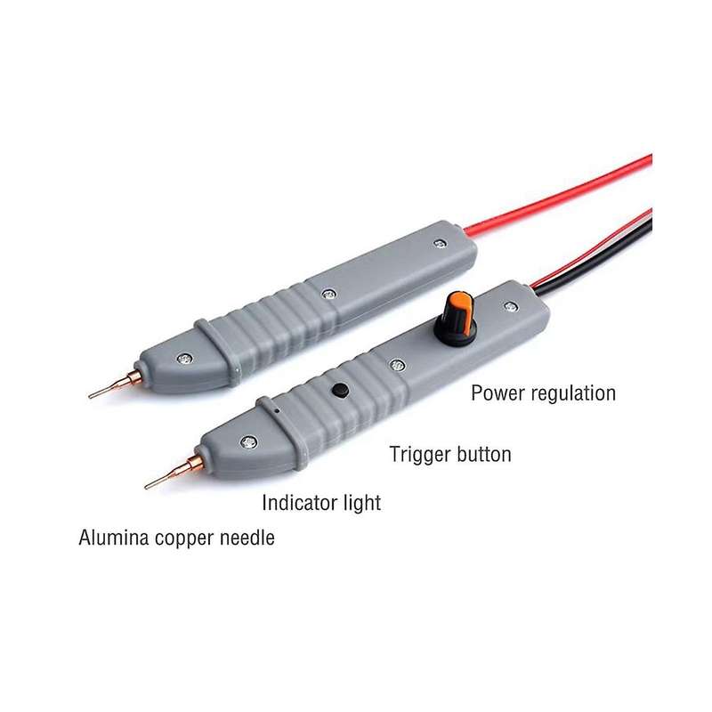 12v-16.8v Spot Welding Machine Ec5 99 Gears Stepless Adjustment Integrated Welding Pen Body 0.1-0.2m