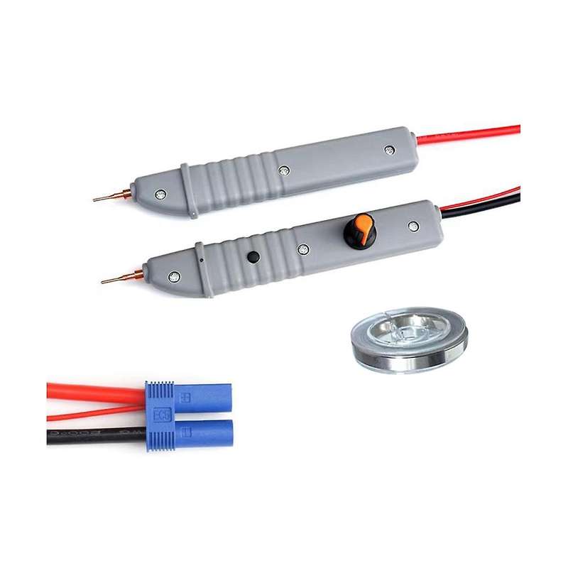 12v-16.8v Spot Welding Machine Ec5 99 Gears Stepless Adjustment Integrated Welding Pen Body 0.1-0.2m