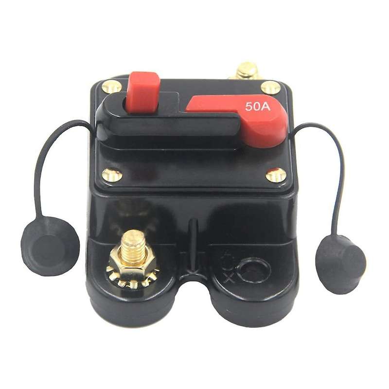 12V-24V DC 50 Amp Circuit Breaker for Car Marine Boat Bike Stereo Audio