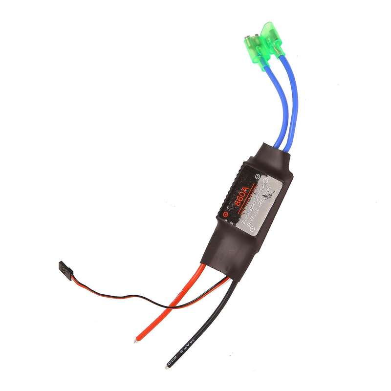 12V-24V Bidirectional ESC Brush Speed Regulator for DIY High Power Net Pulling Boat Ship Fit 775/795