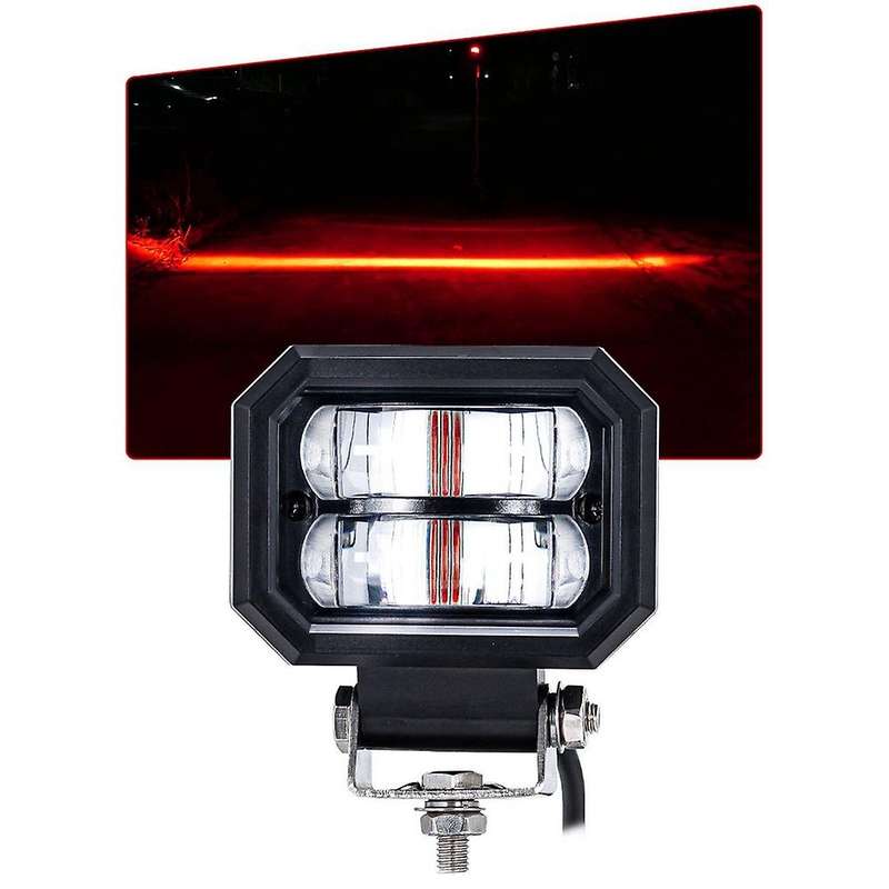 12V-80V Forklift LED Warning Light Linear Safety Zone Signal Light Forklift Reversing Indicator Ligh