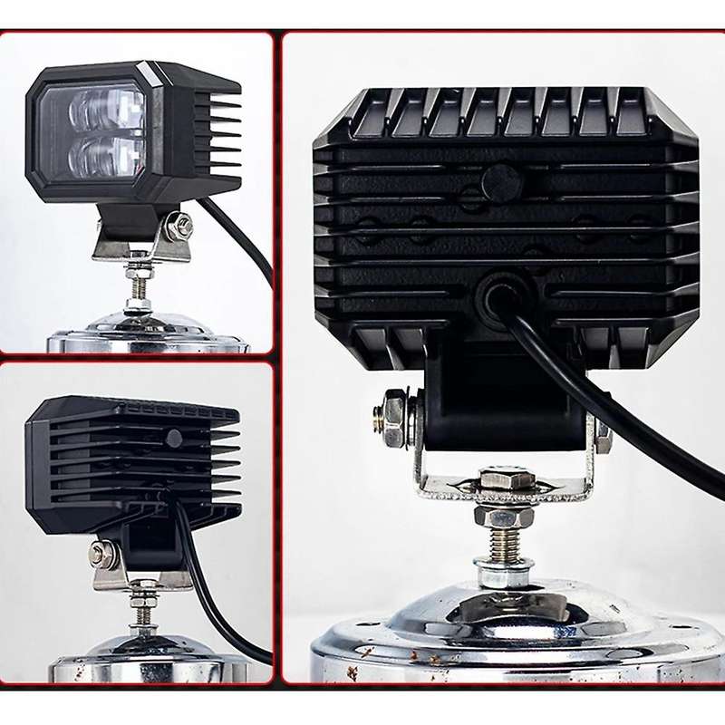12V-80V Forklift LED Warning Light Linear Safety Zone Signal Light Forklift Reversing Indicator Ligh