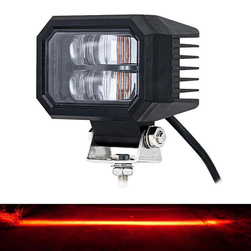 12V-80V Forklift LED Warning Light Linear Safety Zone Signal Light Forklift Reversing Indicator Ligh