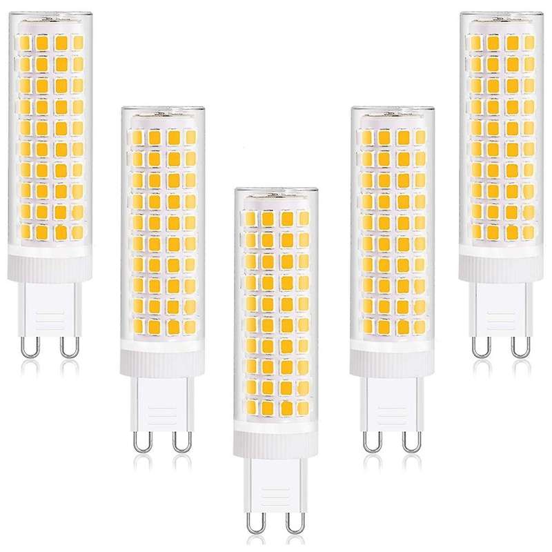 12W G9 LED Bulb Warm White 3000K, Equivalent to Halogen 100W Bulb, 360 Wide Beam Angle, Non-Dimmable