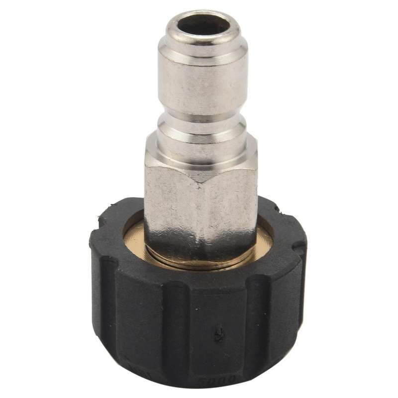 12x Pressure Washer Adapter Set, Quick Connect Kit, 5000 Psi