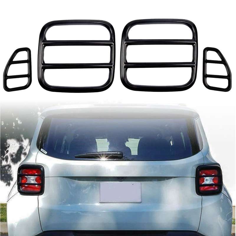 13 PCS Tail Light Covers & Front Mesh Grille Grill Inserts & Headlight Trim Decoration Kit for 2015-