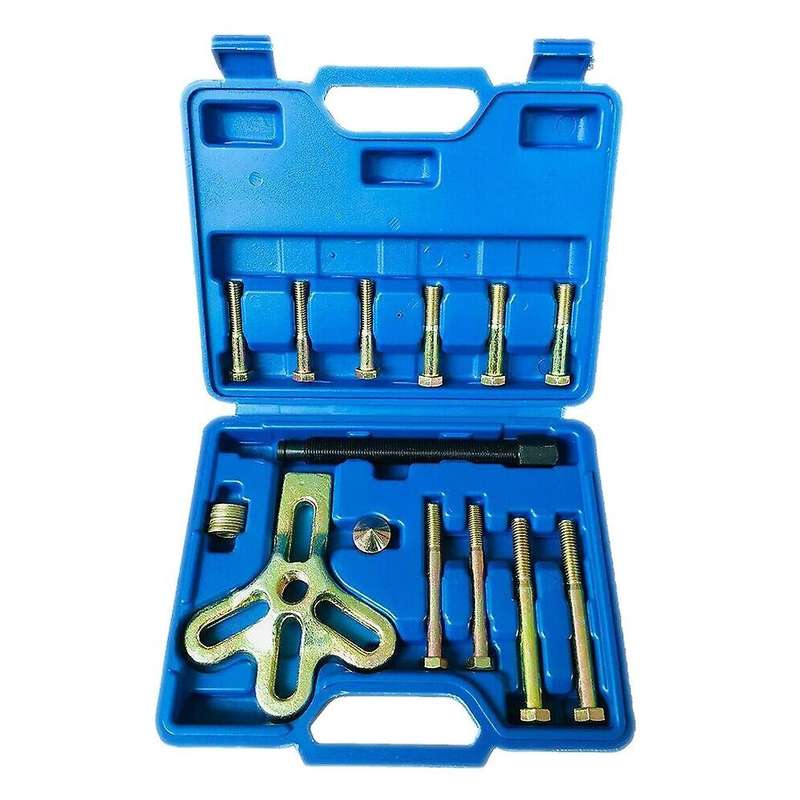 13 Piece Harmonic Balancer Steering Wheel Puller Kit Works with Most Cars, Pickups, and SUVs