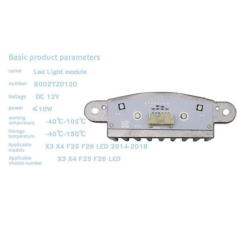 1308310415 Led Headlight Drl Daytime Running Light Module Lightsource Unit for  X3 X4 F25 F26 F45 A