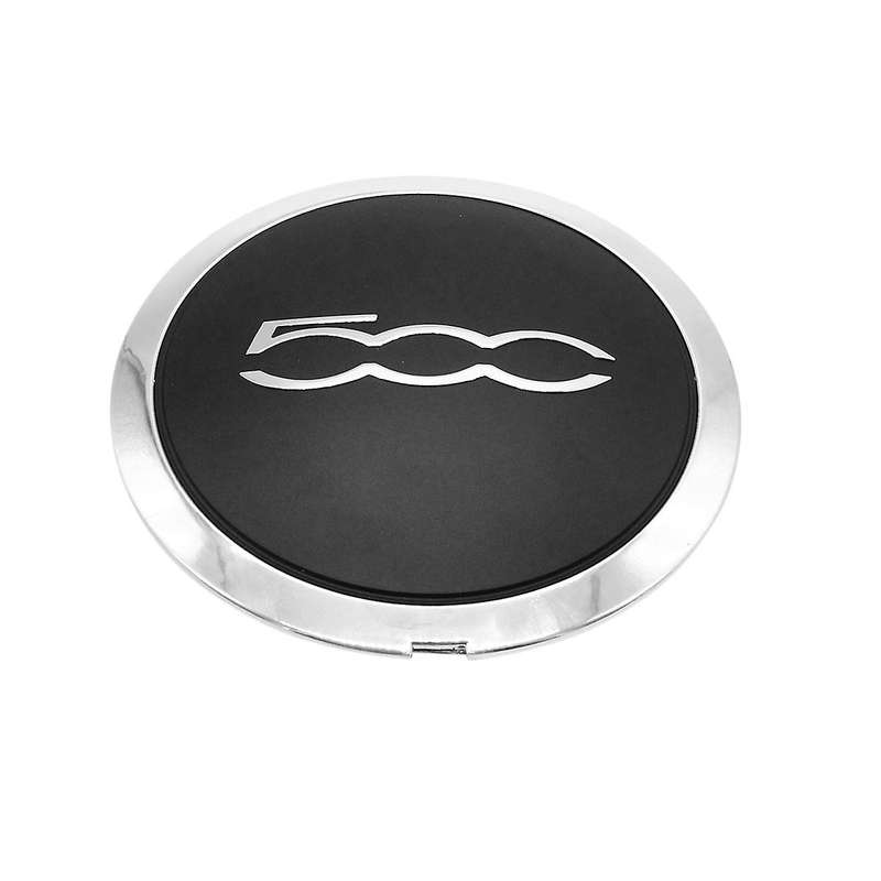 133mm Hubcap Compatible Fiat 500 Wheels Centre Hub Caps Silver