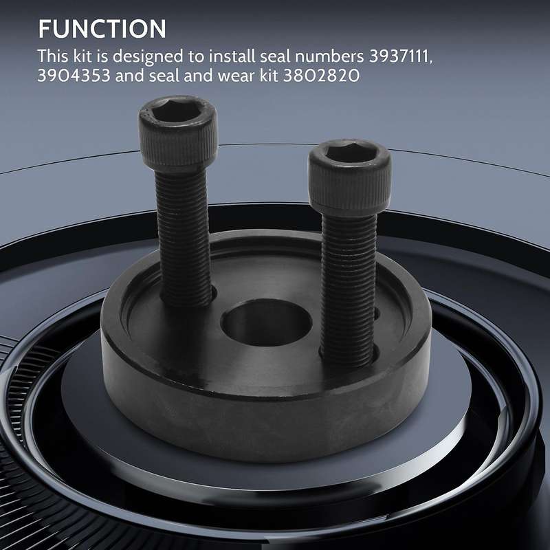 1338 Front Cover Crankshaft Seal Installer 5046 Wear Sleeve Installer Tool Kit for 3.9l 5.9l 6.7l 3