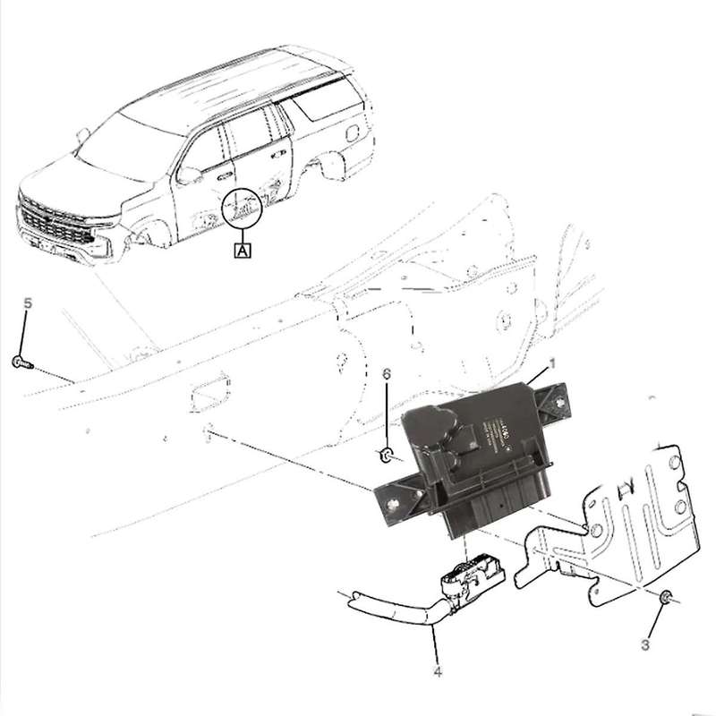 13544060, 13537053 Fuel Pump Control Module for XT4 Escalade
