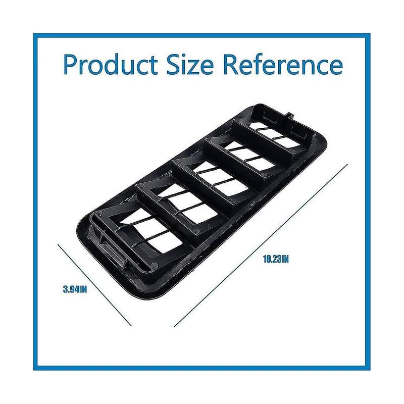 13596856 Rear Panel Relief Grille for 1999-2021 Decompression Valve Air Outlet Grille