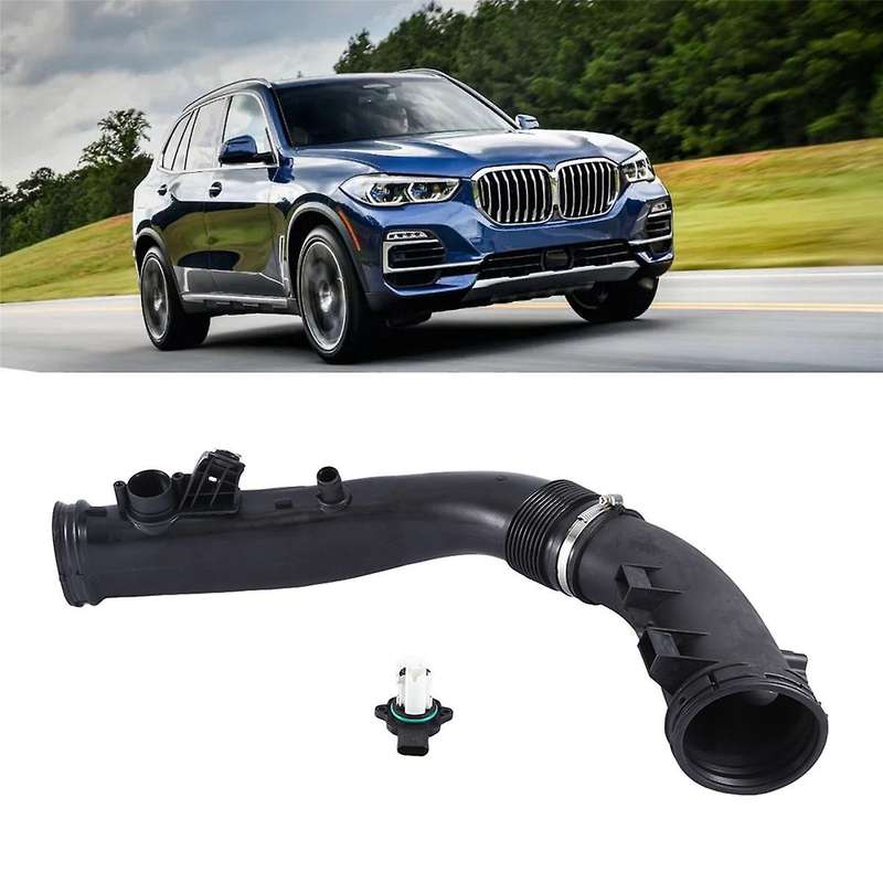 13717605585 13627593624 Auto Parts Duct without Air Mass Meter with Sensor for X5 X6