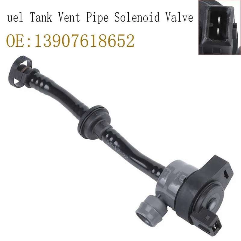 13907618652 Fuel Tank Vent Pipe Solenoid Valve for E70N E71 X6 F06 2007-2010