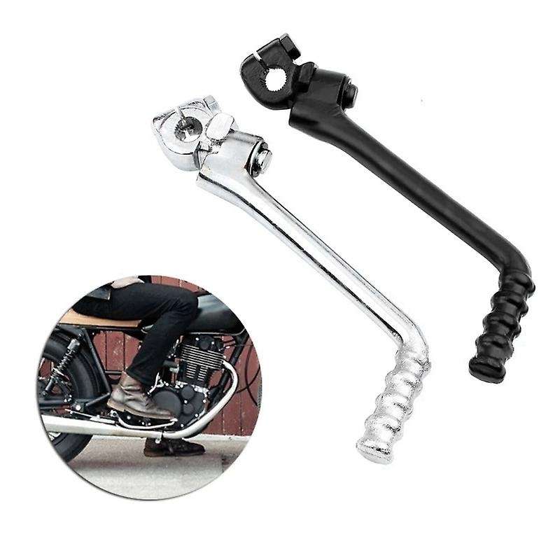 13MM Motorcycle Engine Start Lever Pedal for 50Cc 70Cc 90Cc 110Cc 125Cc 140Cc 150Cc 160Cc BSE Silver