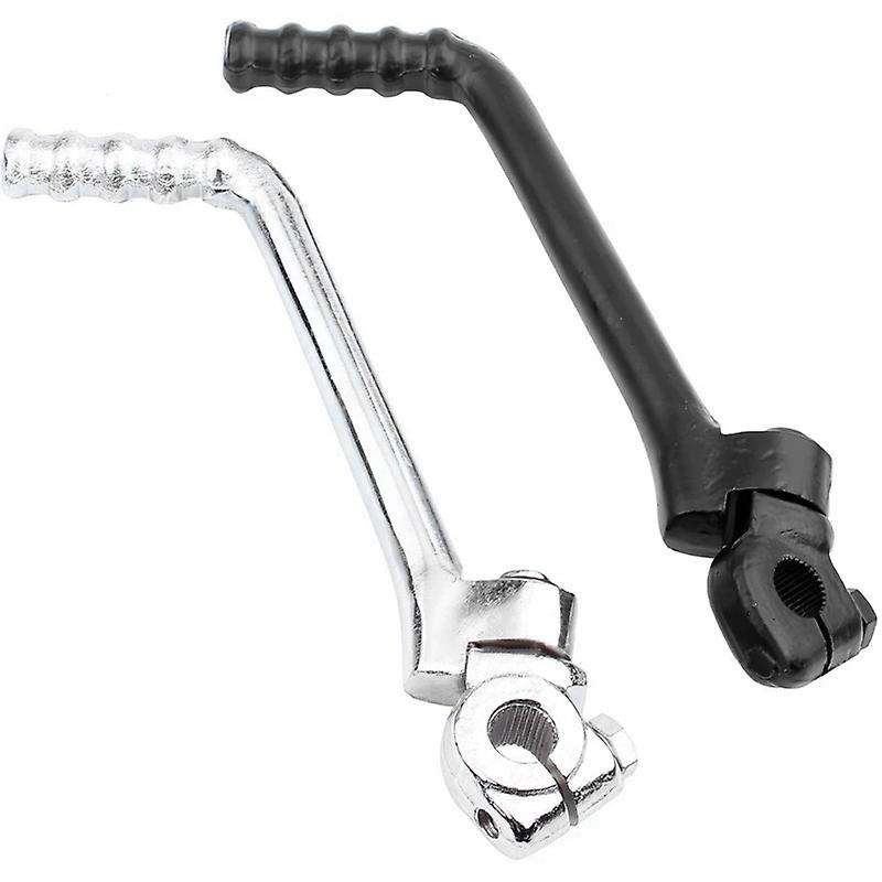 13MM Motorcycle Engine Start Lever Pedal for 50Cc 70Cc 90Cc 110Cc 125Cc 140Cc 150Cc 160Cc BSE Silver