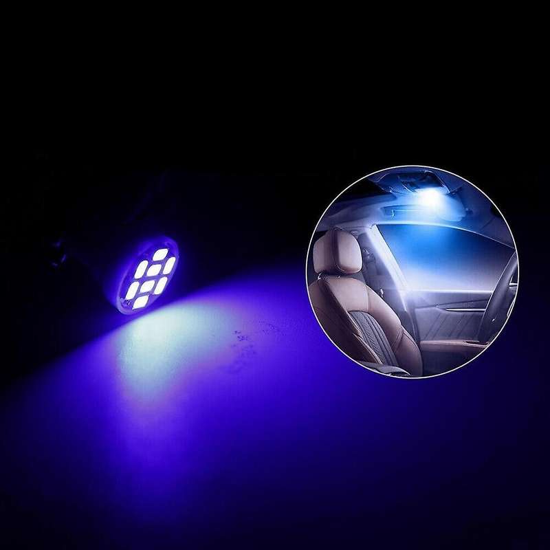 13X Car Interior LED Lights for Dome License Plate Lamp 12V Car Accessories Kit
