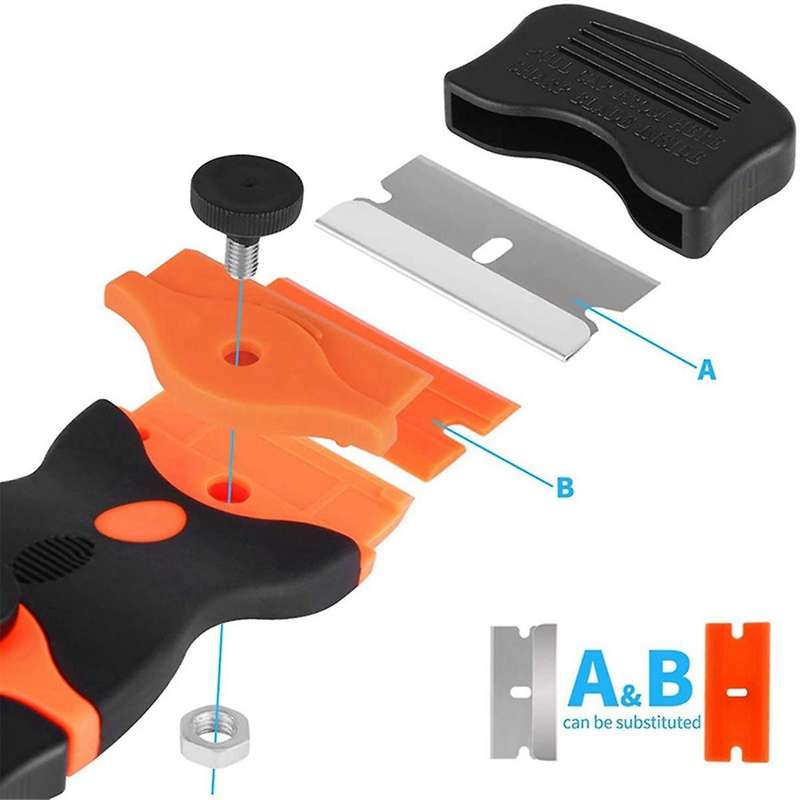 13-piece Window Film Tool Set Car Glass Protective Film Window Film Scraper Car Film Scraper