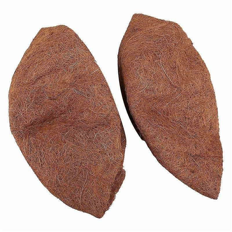 14 Inch Liner for Planters, 2pcs Round Replacement Plant Basket Liners Natural Fiber Liner for Hang