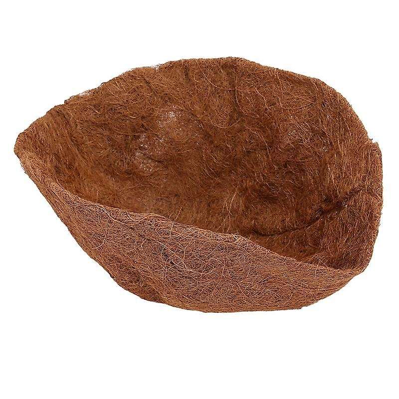 14 Inch Liner for Planters, 2pcs Round Replacement Plant Basket Liners Natural Fiber Liner for Hang