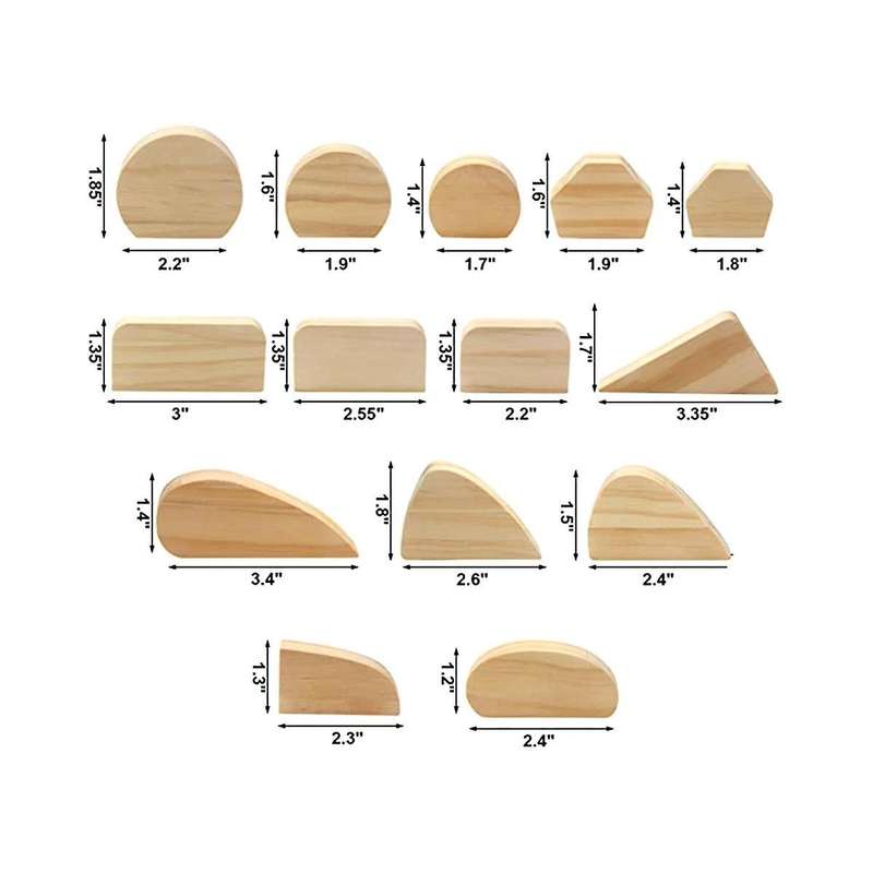 14 Pcs Different Shapes and Sizes Mug Handle Molds, Pottery Mug Handle Forms Pottery Tool Kit Potte