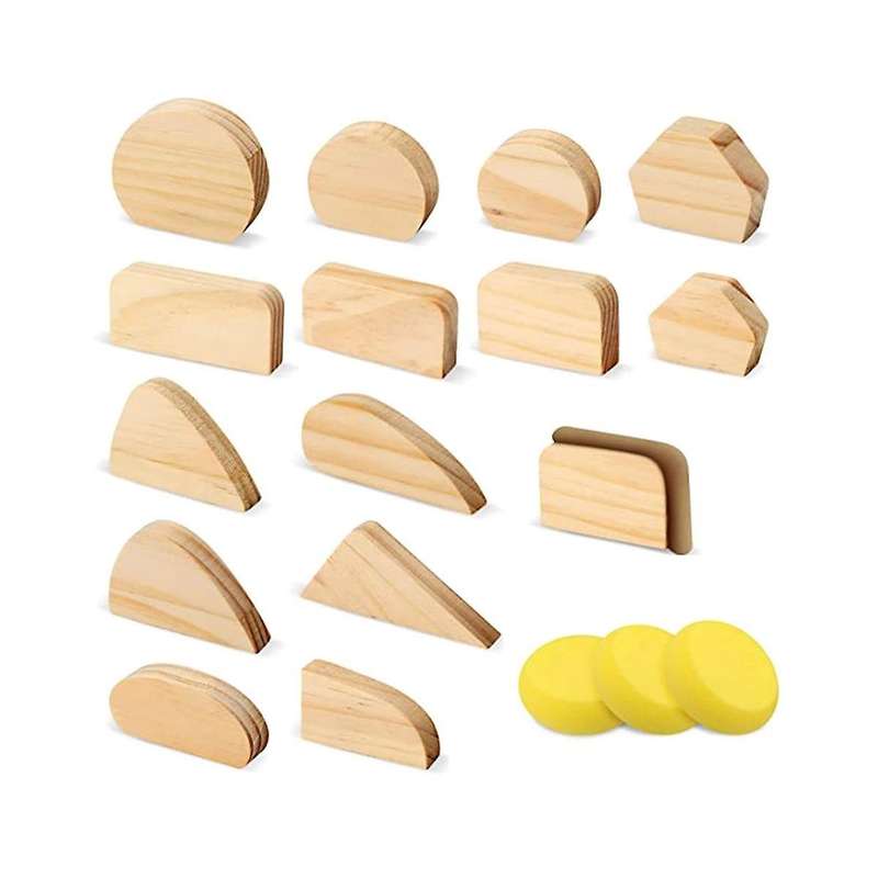 14 Pcs Different Shapes and Sizes Mug Handle Molds, Pottery Mug Handle Forms Pottery Tool Kit Potte