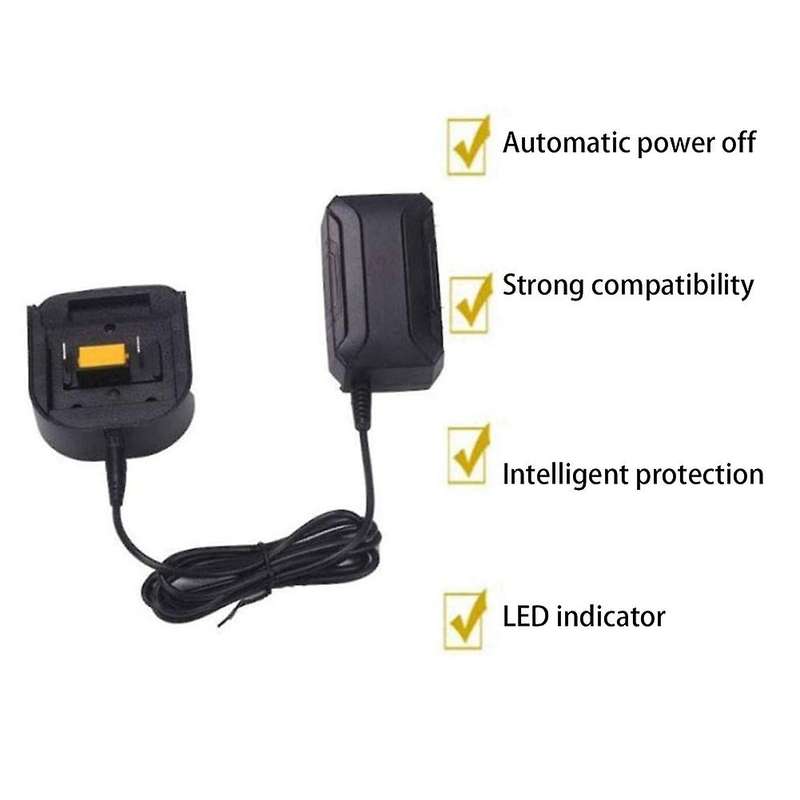 14.4V 18V Battery Charger for BL1415 BL1815 BL1830 BL1850 Replacement Lithium Battery Charger with E