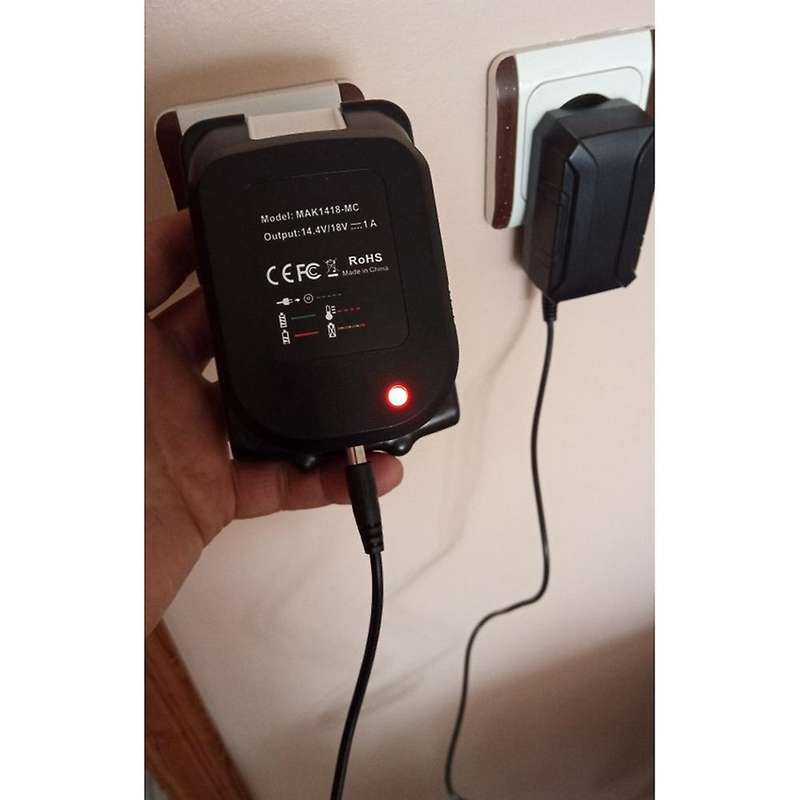 14.4V 18V Battery Charger for BL1415 BL1815 BL1830 BL1850 Replacement Lithium Battery Charger with E