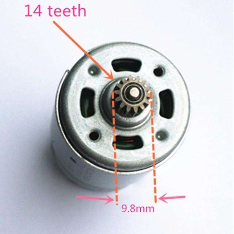 14 Teeth Motor 14.4v Replace for 629819-4 629875-4 6381d Bdf343 6280d 6280dwe 6281dwe 6281d Mt070 62