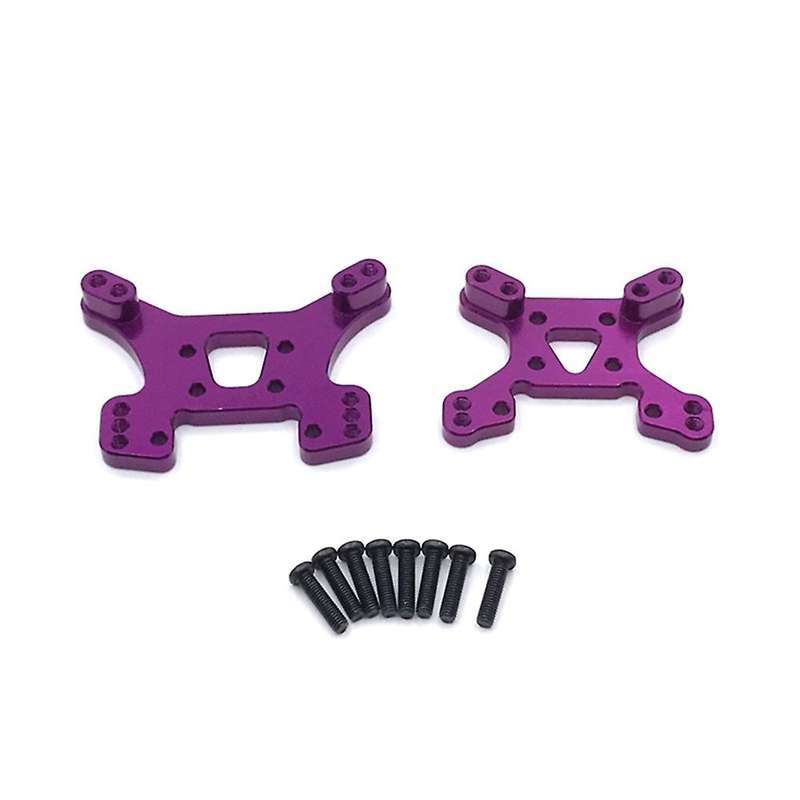144001 Part Front and Rear Shock Tower Board Set Replacement Accessories Parts for 124019 144001 4w