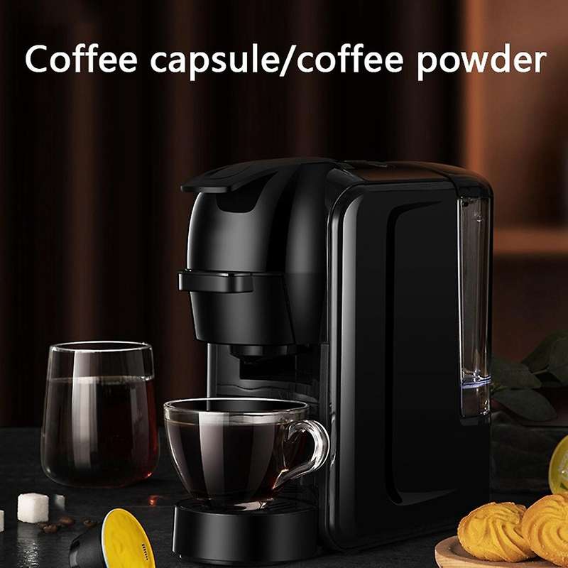 1450W 0.6L 19Bar Italian Capsule Coffee Maker Portable Office Commercial Small Home American Coffee