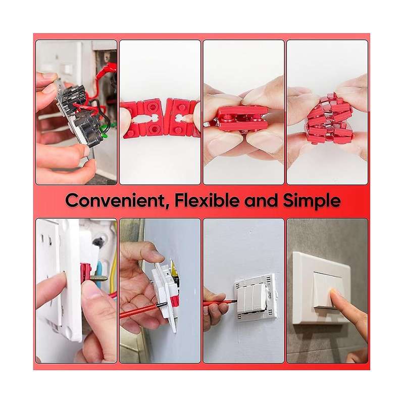 148pcs Outlet Spacers for Electrical Box+10pcs Screws,electric Switch Receptacle Spacers Socket Outl