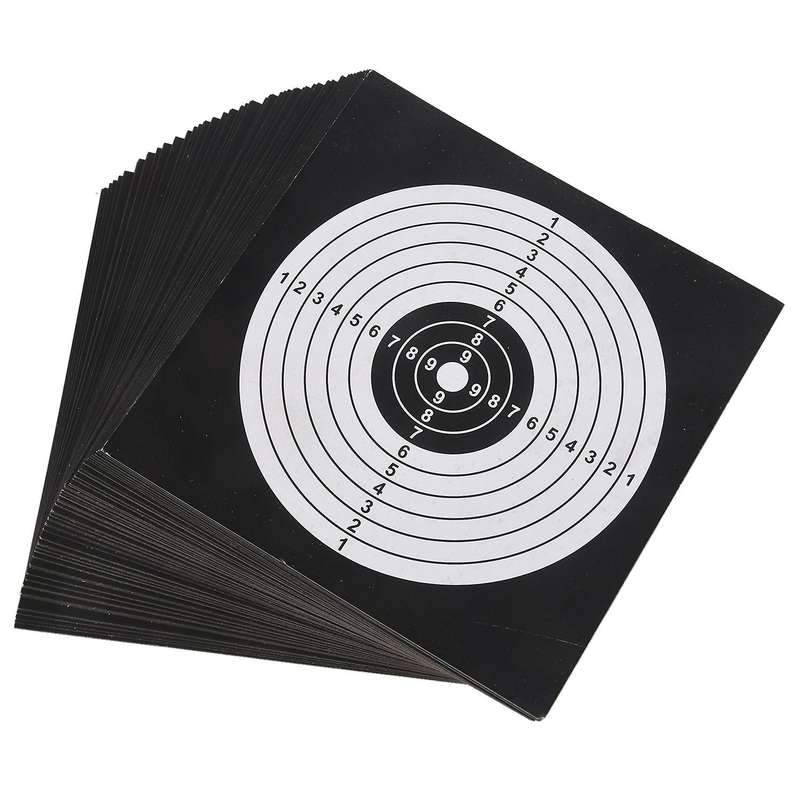 14Cm Funnel Pellet Trap Replacement Targets Holder Firing Accessory 100PCS Paper