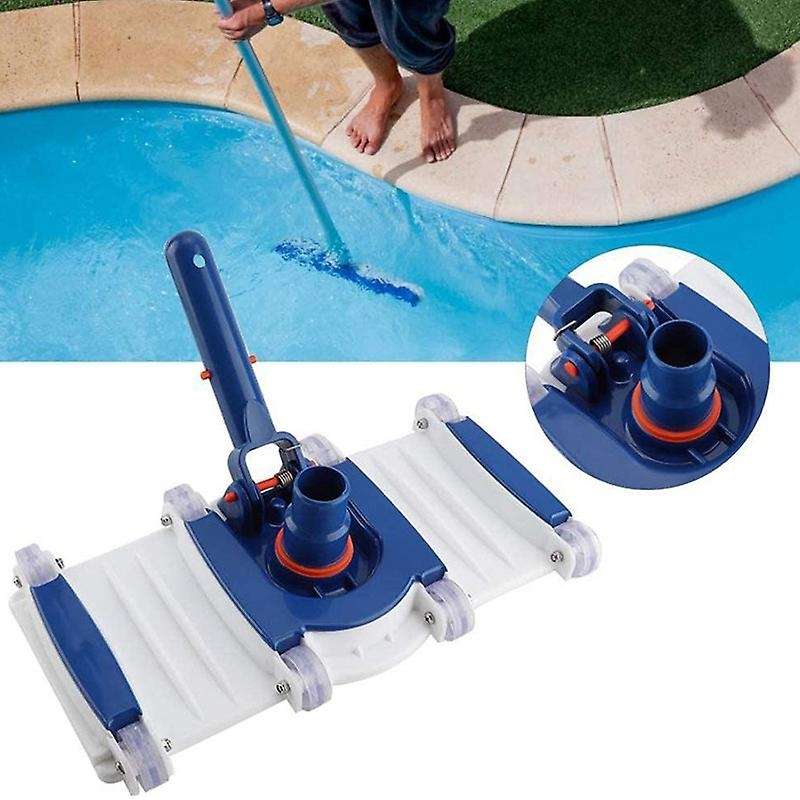 14Inch Pool Flexible Vacuum Head Pond Spa Sewage Suction Pool Cleaning Tool Part for Cleaning Debris