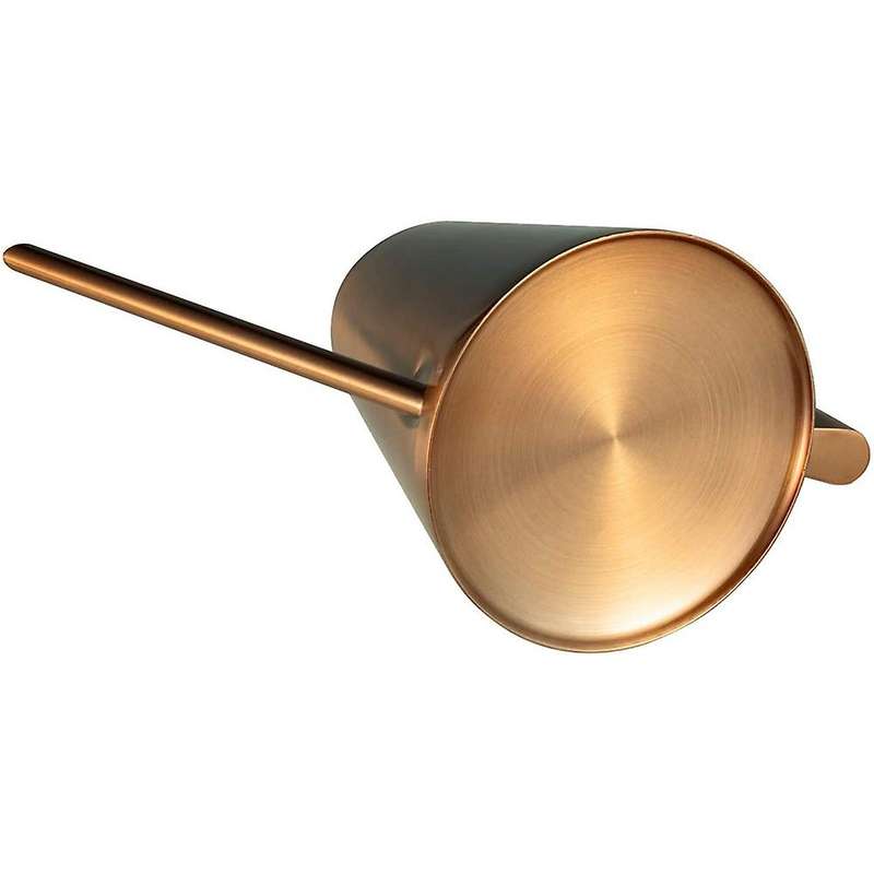 14Oz/400Ml Small Watering Can Indoor Stainless Steel Houseplant Watering Can Long Spout(Gold Color)