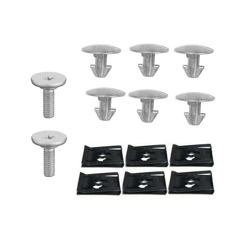 14Pc Lower Engine Cover Pin Screw, Splash Shield Hardware Screw and Access Clip,for Accord 90674-TY2