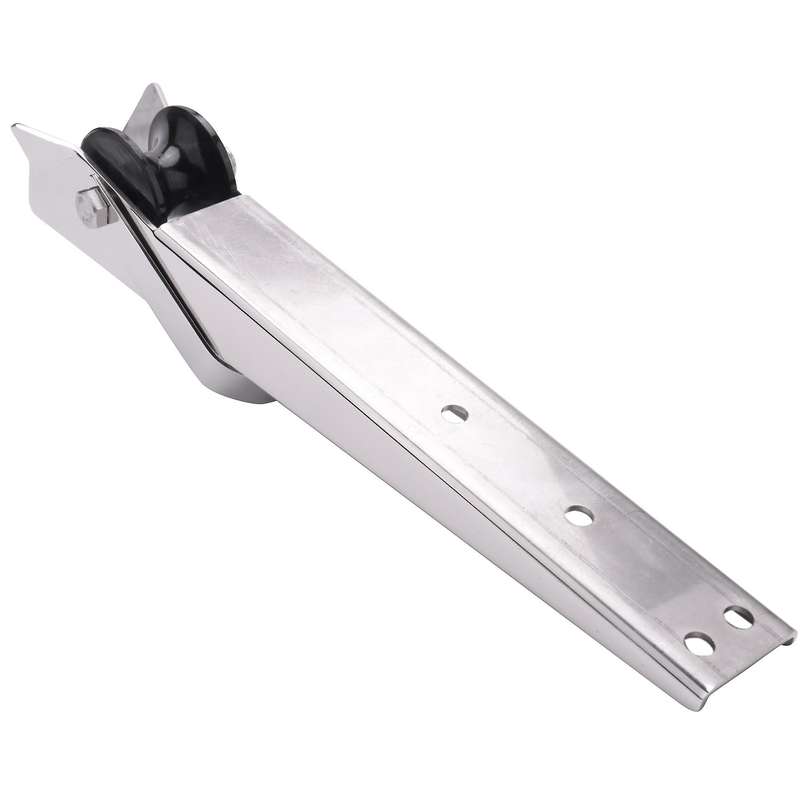 15 Inch 316 Stainless Steel 62x41mm Bow Anchor Rubber Roller for Fixed Boat Docking Corrosion Resis