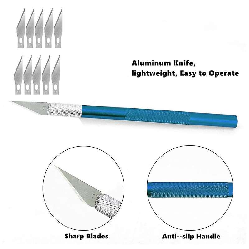 14-piece Set Sealing Tool Trapezoidal Scraper Wallpaper Kit Smoothing Tool Plastic Scraper Carving