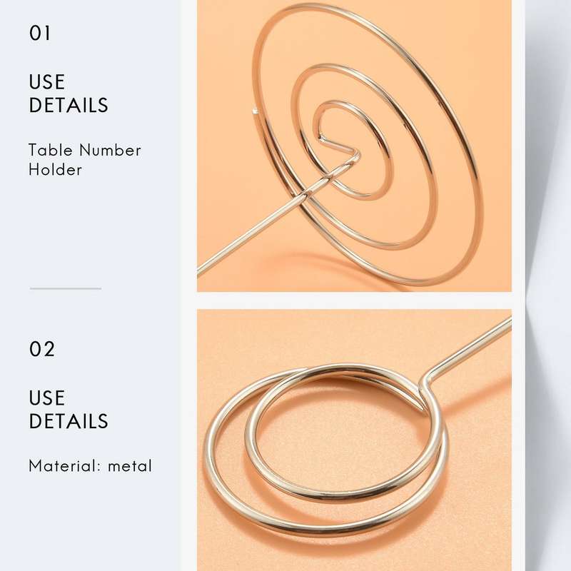 15 Pack 8.75 Inch Number Holder,Menu Memo Note Stand Compatible Weddings