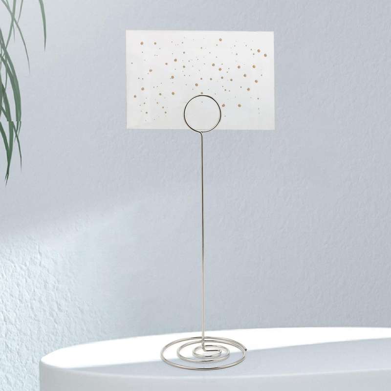 15 Pack 8.75 Inch Number Holder,Menu Memo Note Stand Compatible Weddings
