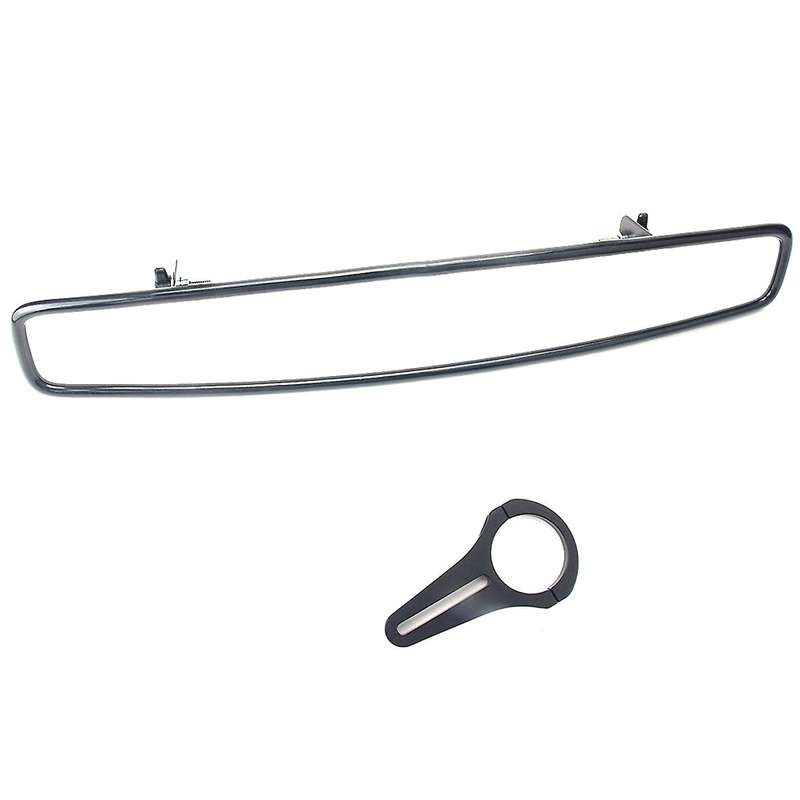 15 Inch Ultra Clear SXS UTV Mirror with 1.75 Inch Clamps and Convex Design for RZR 800 900 1000 Turb