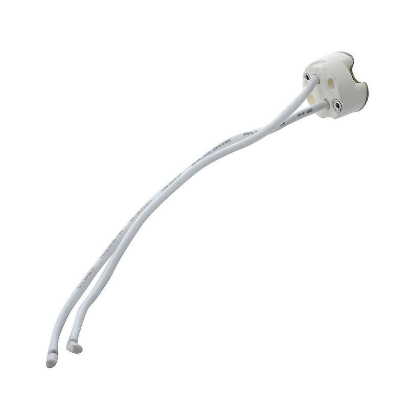 15 Pcs White MR16 GU5.3 Ceramic Socket LED Light Lamp Holder